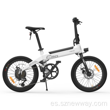 Bicicleta de ciudad eléctrica plegable Himo C20 de 20 pulgadas